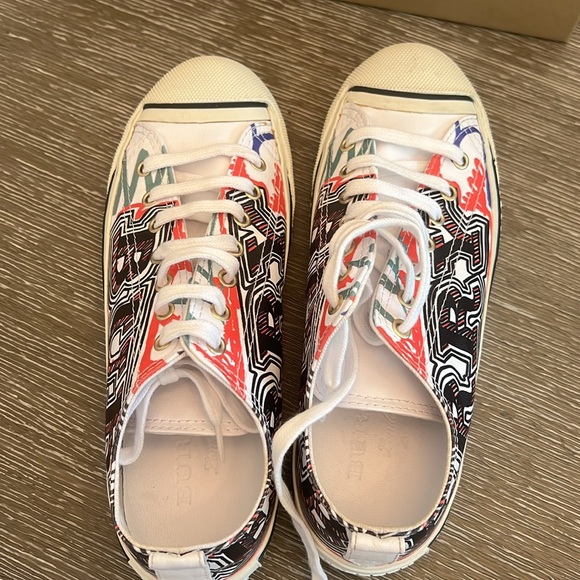 Burberry Graffiti Print Sneakers In Multi | ModeSens - Picture 9 of 9